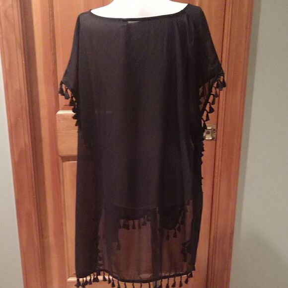 Swim Cover-up Black One Size - Picture 5 of 5